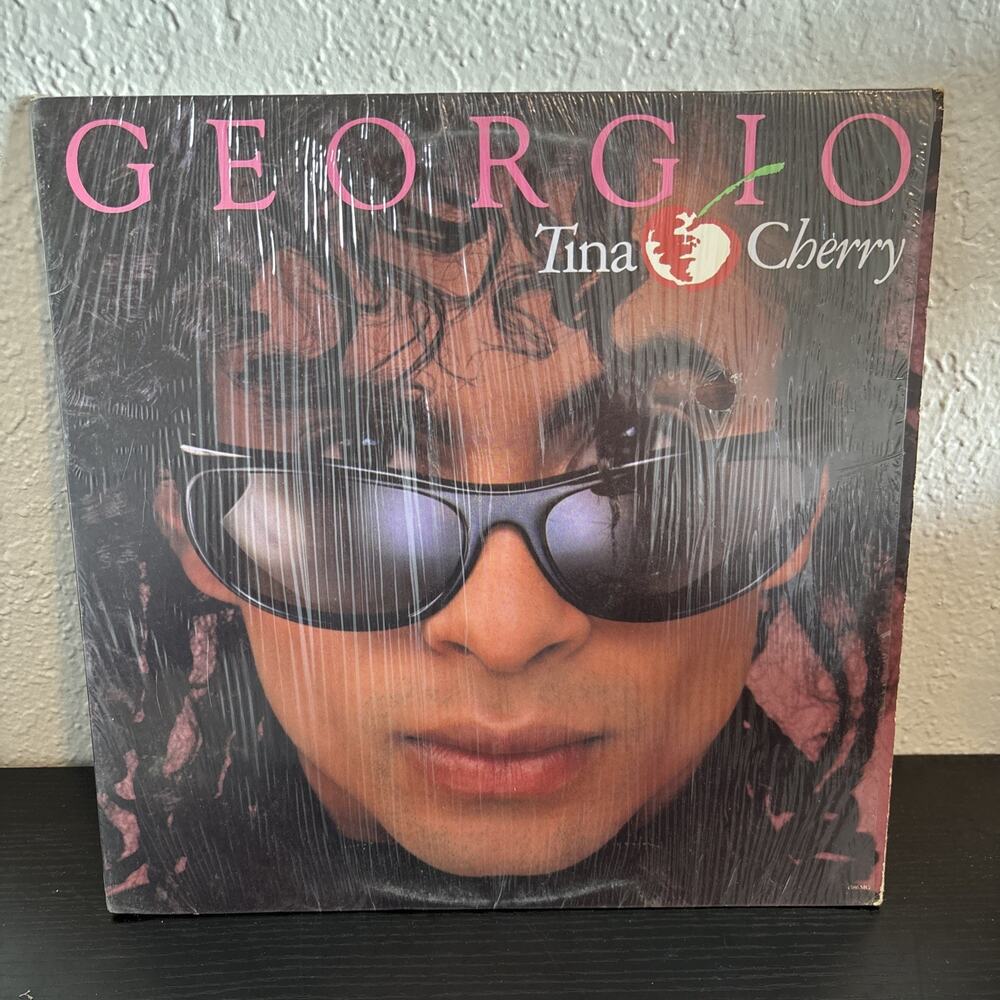 Georgio Tina Cherry Vinyl Record 12” 33 RPM Maxi Single 4586MG Motown 1987